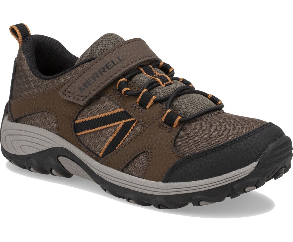 Merrell Sneakers Brown - Outback Low - Kids 63WHNZEQU